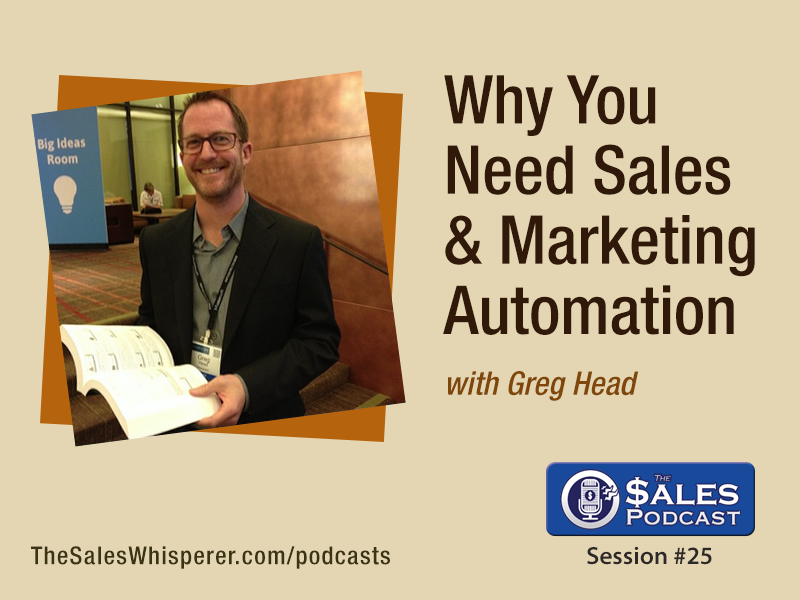 Greg-Head on The Sales Podcast 25